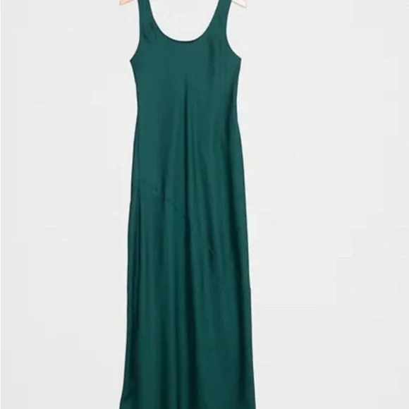 Elegant Teal Maxi Dress - Picture 3 of 4